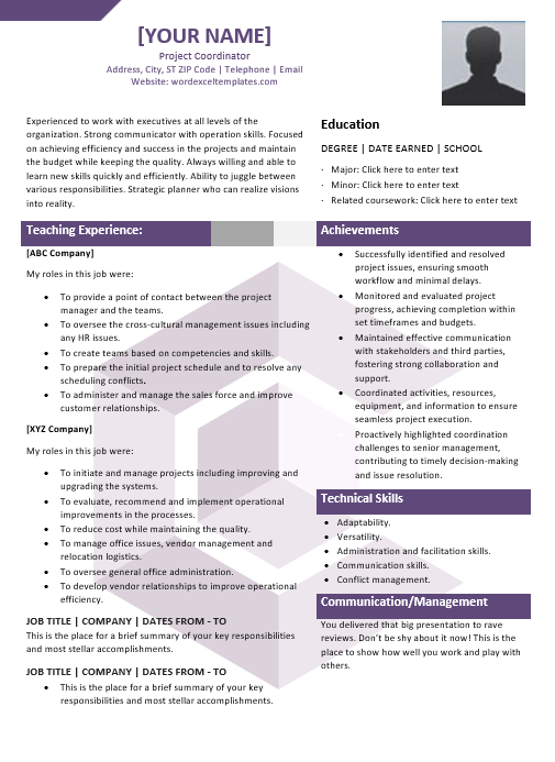 Resume Example